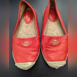 Coach Rhodelle Espadrilles size 8